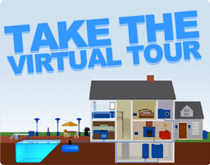 Virtual house tour button